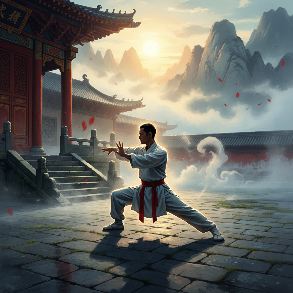Traditional Chinese martial arts practice